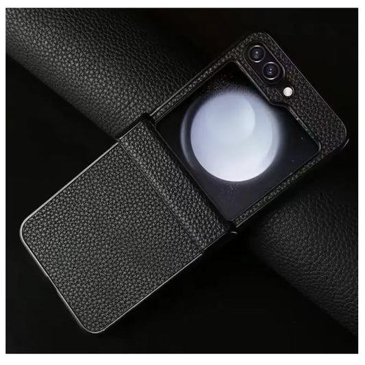 Shockproof Samsung Galaxy Z Flip 6 leather cover