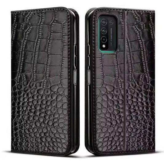 Huawei Honor 10X Lite Leather Case in Black