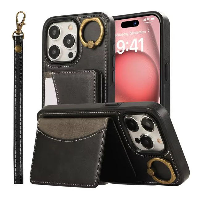 Leather case for iPhone SE 3rd Gen