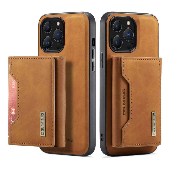 iPhone SE 3rd Gen leather case with magnetic wallet