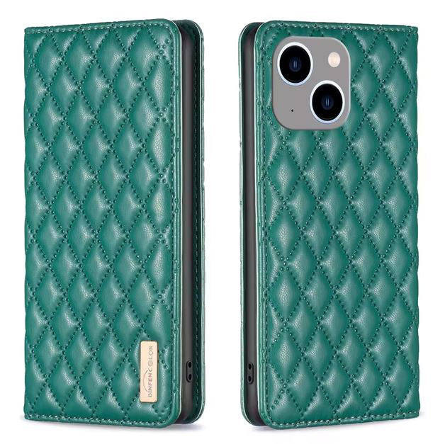 Lightweight iPhone SE leather wallet case