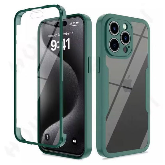 Shockproof black iPhone 11 Pro Max case with TPU