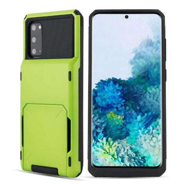 Samsung S23 Ultra flip pocket case green colour