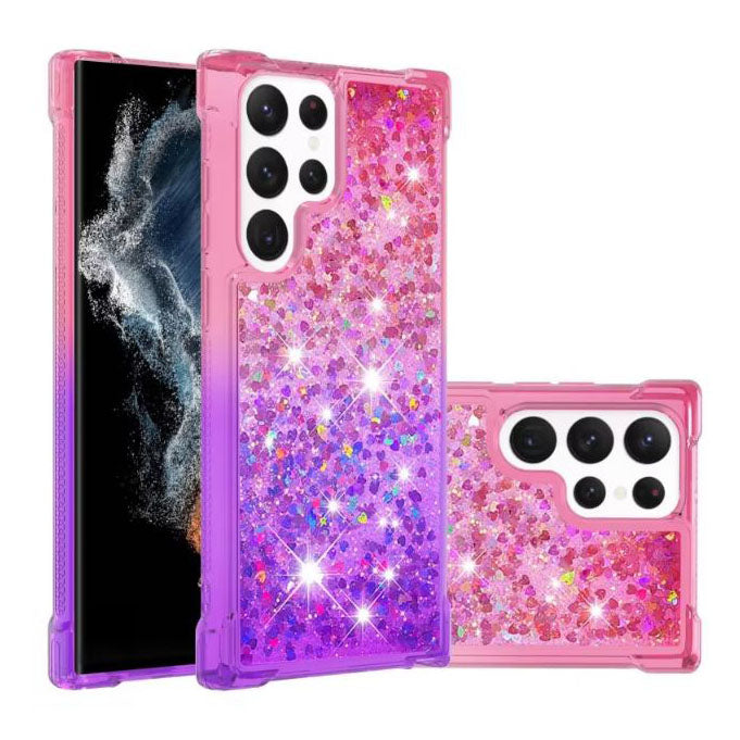Samsung A14 5G TPU case with glitter