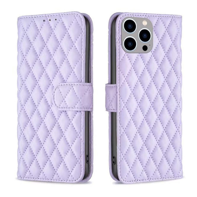 Protective iPhone 14 leather cover with zip