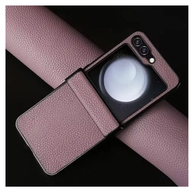 Samsung Galaxy Z Flip 6 leather case for protection