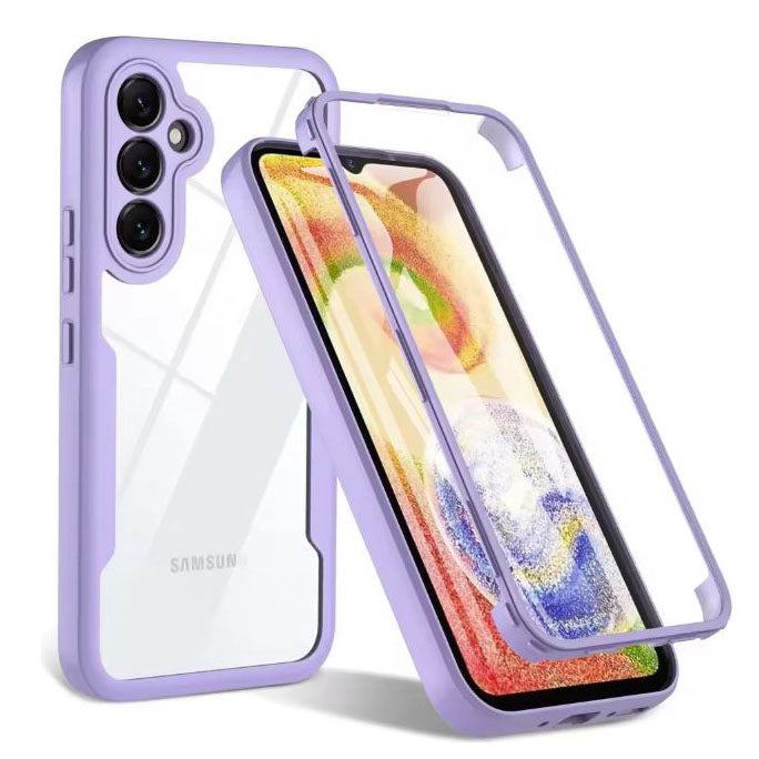 Vibrant purple S23 FE silicone phone cover
