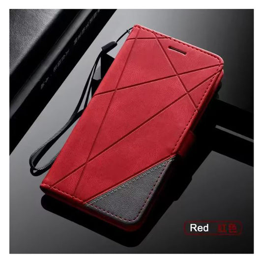 Huawei P30 Pro leather case with magnetic closure