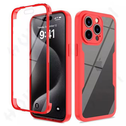 Dual-layer shockproof silicone case for iPhone 11 Pro Max