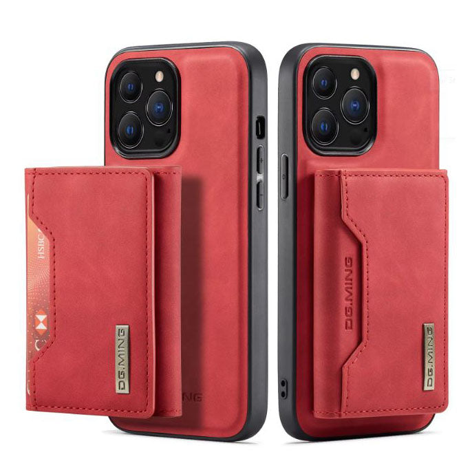Magnetic leather phone case iPhone SE 3rd gen