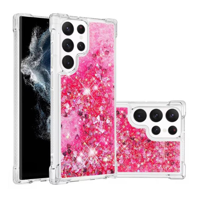 glitter silicone cover for Galaxy A54