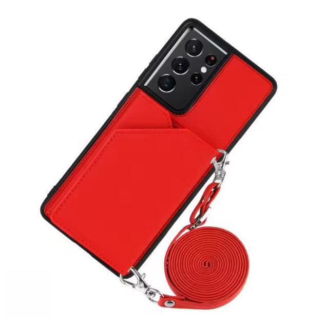 Wallet-style leather case for Galaxy A34 5G