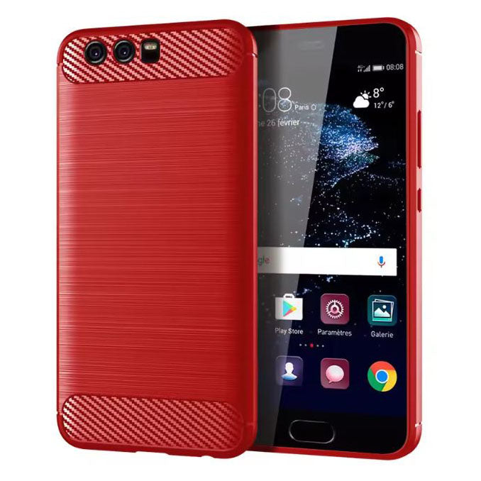 Huawei P10 cover with raised edges for screen protection