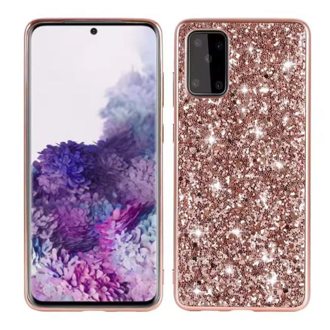 Rose gold Galaxy A34 5G cover with shock resistance