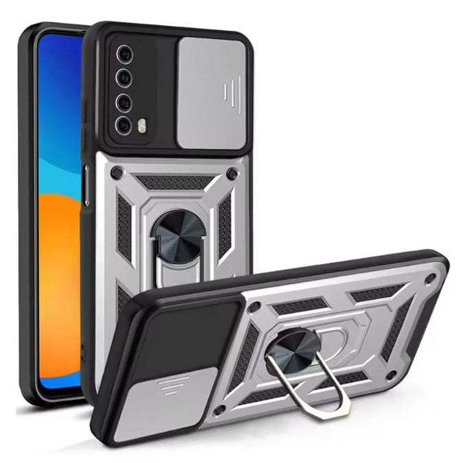 Huawei Y9A silicone case with ring holder