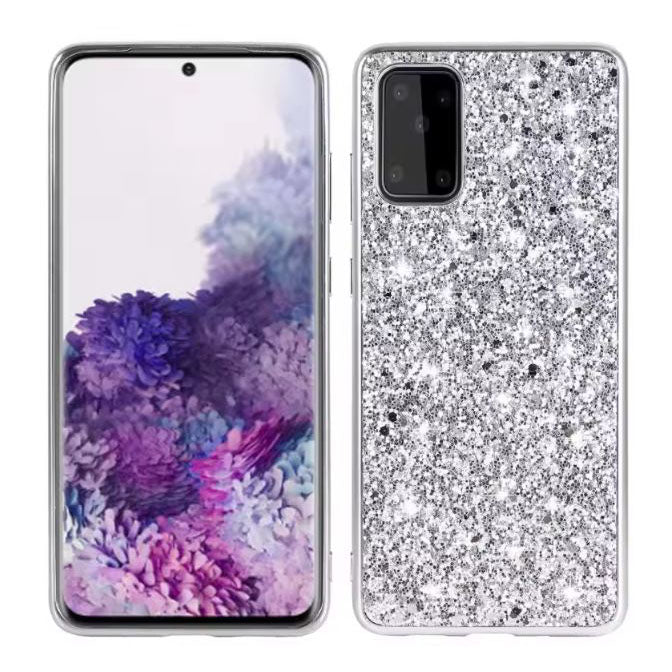 Stylish glitter silicone case for Samsung Galaxy A34