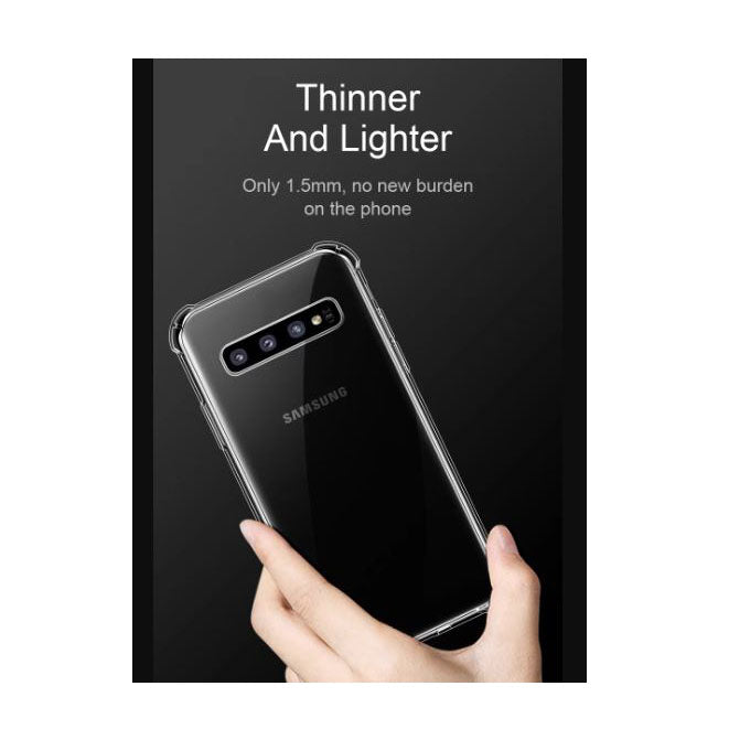 Shockproof silicone case with airbag corners