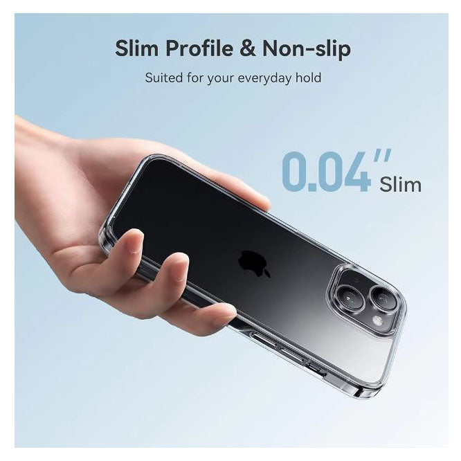 "iPhone 13 Pro Max transparent shockproof case"