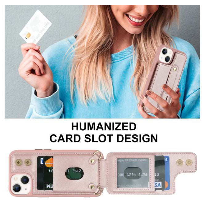 Water-resistant leather cover for iPhone SE 2nd Gen