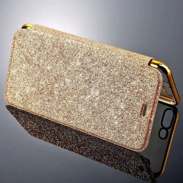 Non-slip glitter case for iPhone SE (2nd Gen)