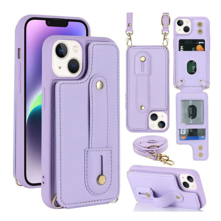 iPhone SE 2nd Gen leather case with card holder