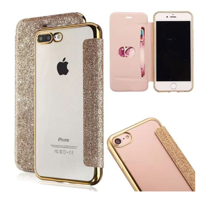 Slim-fit iPhone SE (2nd Gen) glitter case