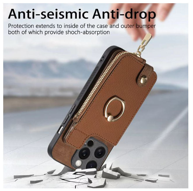 Protective leather case for iPhone SE