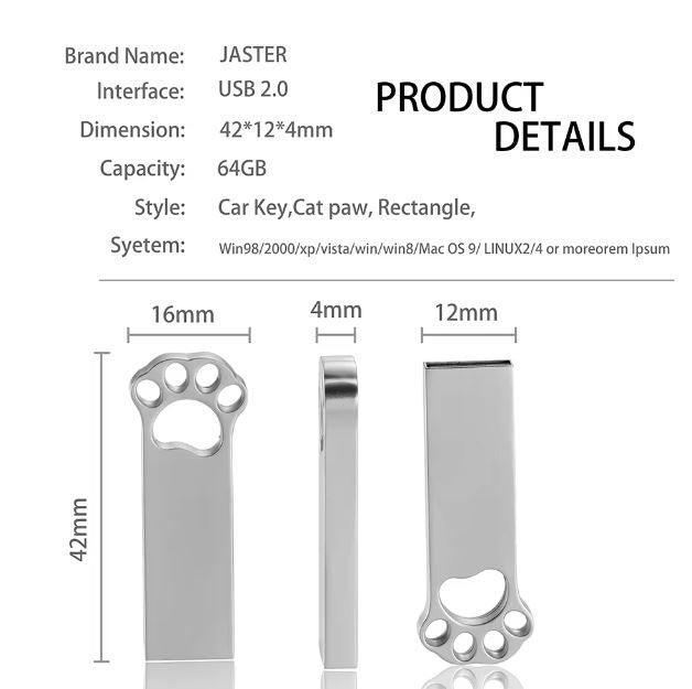 Compact Jaster USB storage 16GB