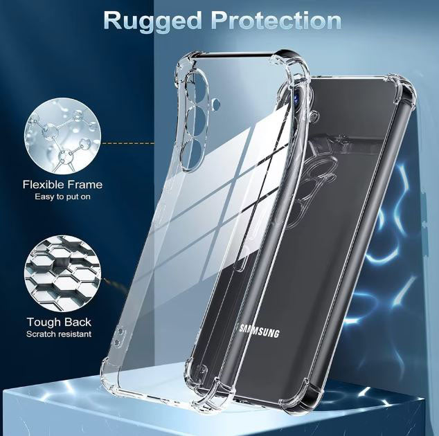 Slim and lightweight phone cover for Galaxy A55