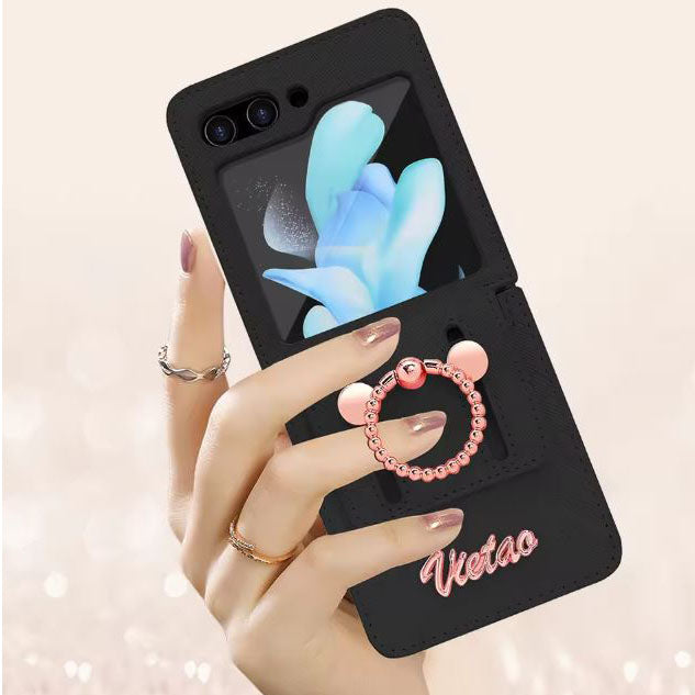 Samsung Z Flip 4 case with ring stand
