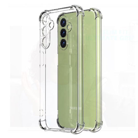 Transparent silicone case for Samsung Galaxy A55