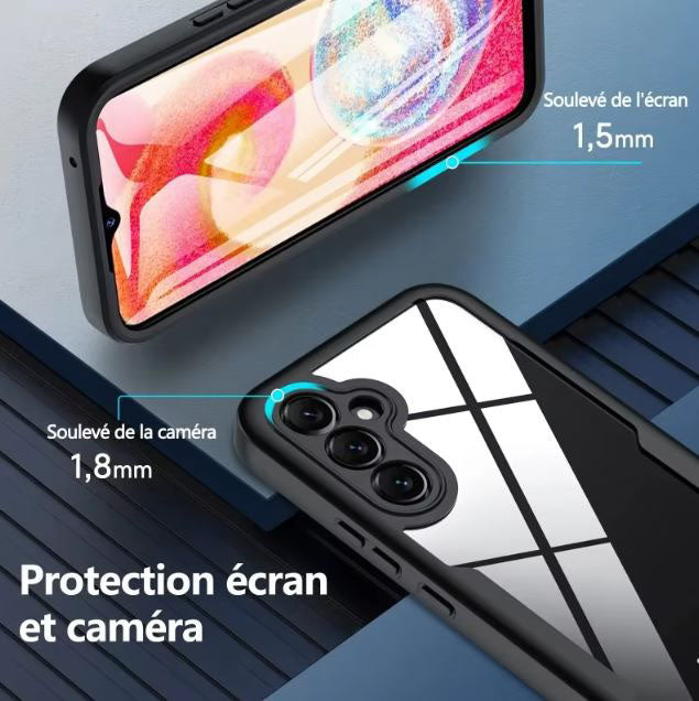 Samsung Galaxy A14 case with dual-layer design