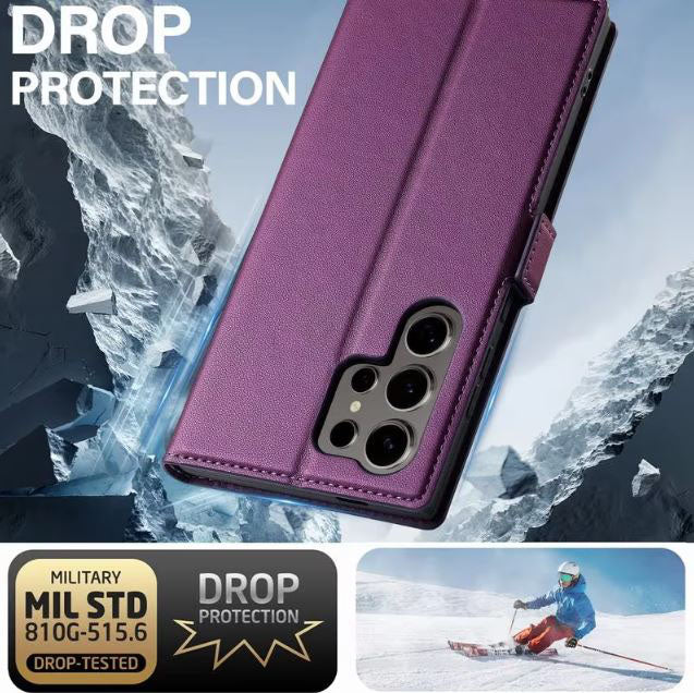 Anti-skid leather cover for Galaxy S20 FE
