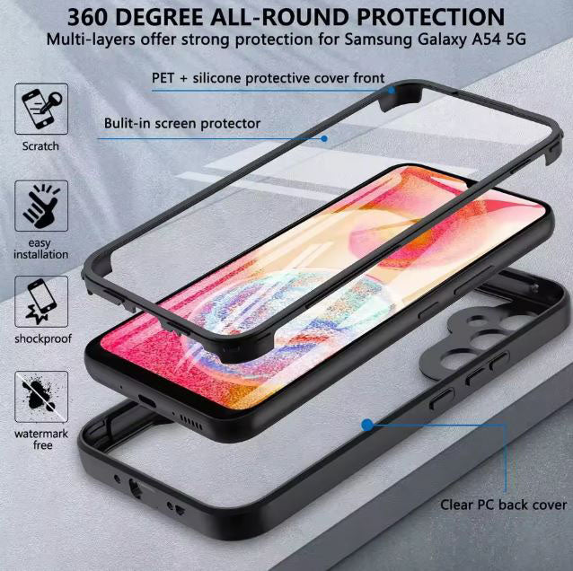 Samsung Galaxy S23 FE colourful silicone case