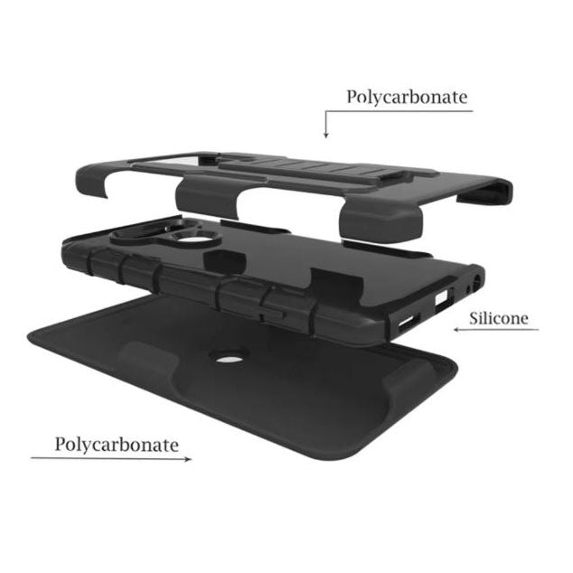 Black armour case for Samsung Galaxy A34