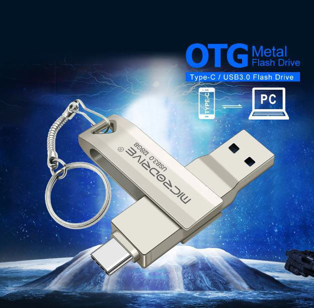 Microdrive dual connector USB stick