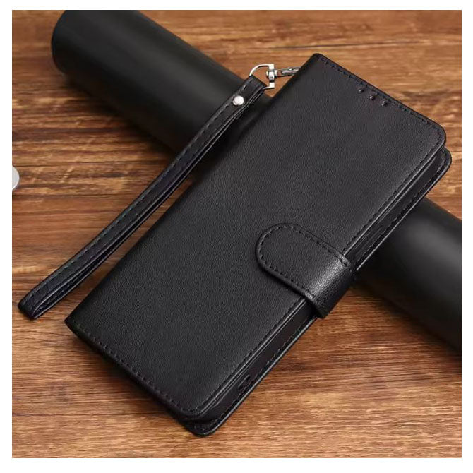 Black Honor X6A leather case with magnetic flip cover
