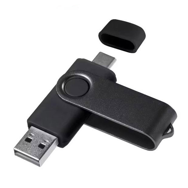 Jaster USB flash disc with dual connectors