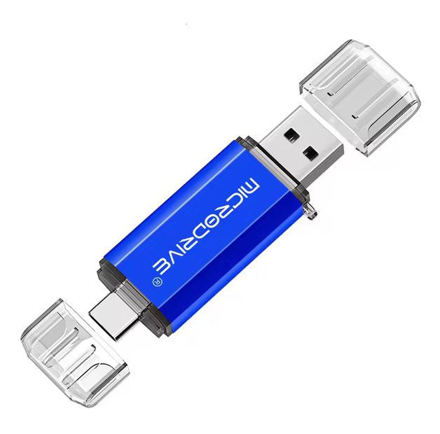 Microdrive USB Stick 4GB Blue Colour