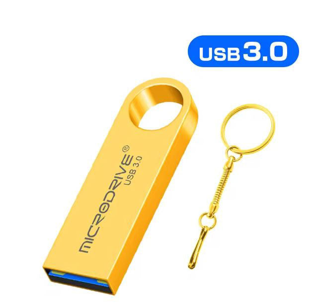 Waterproof USB 3.0 Jump Drive 16GB in gold