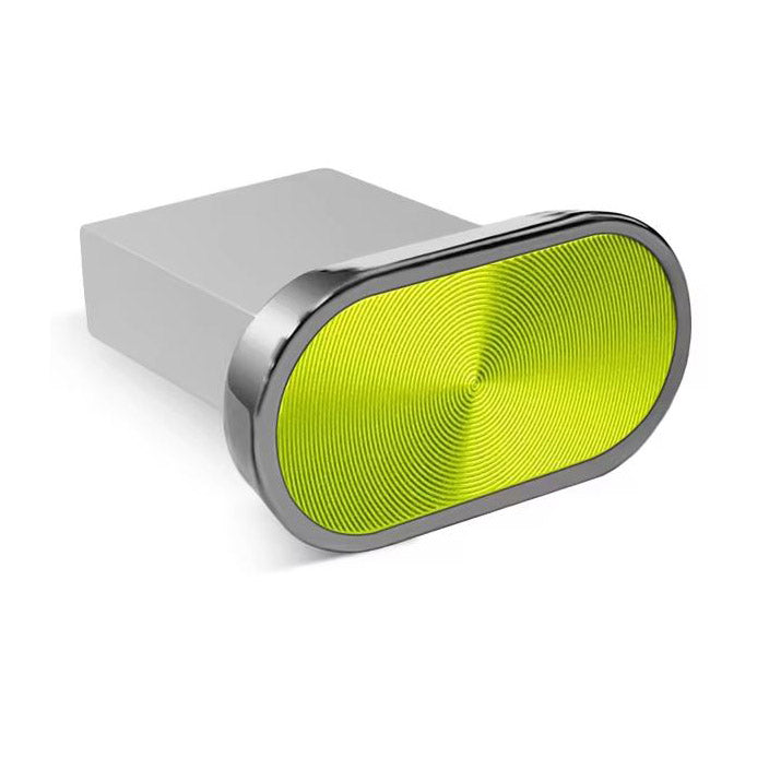 Microdrive 4GB memory stick for data storage in green