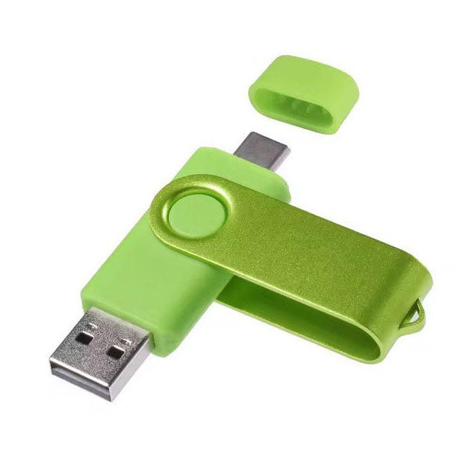 Compact metal USB stick by Jaster