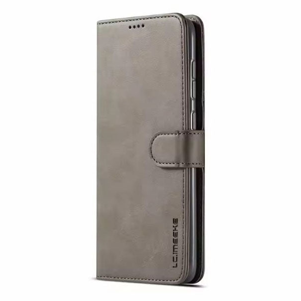 Huawei P30 leather case with magnetic closure
