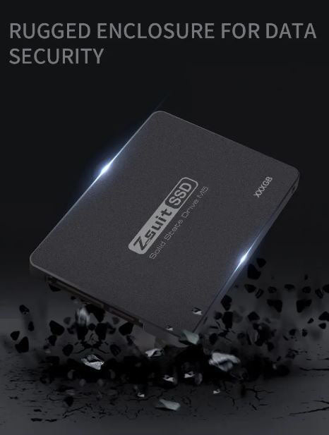 ZSuit SSD internal hard drive features