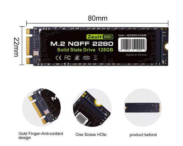 Internal SSD for laptops and desktops