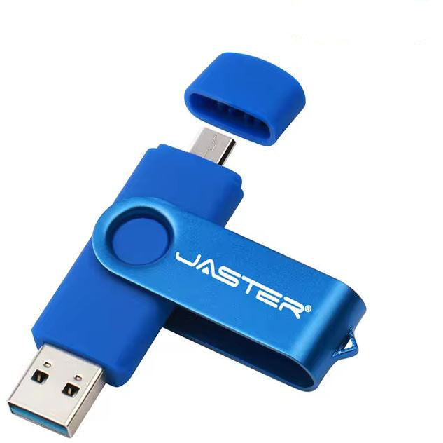 Red USB jump drive 4GB capacity