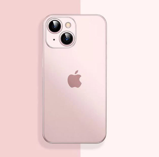 Matte texture silicone iPhone 11 Pro case in pink
