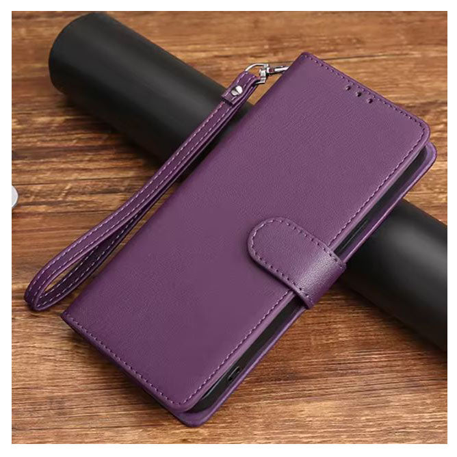 Honor X6A wallet case with PU leather and TPU shell
