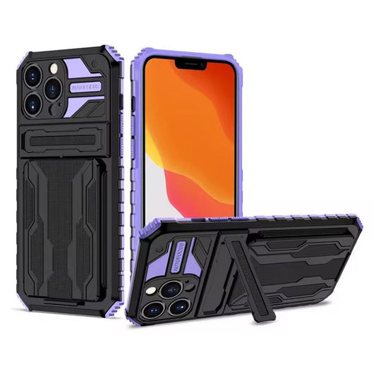 Shockproof iPhone 11 Pro Max cover with card slot
