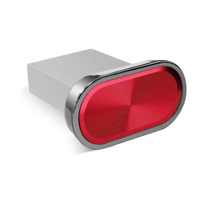 Compact red USB stick for tablets and PCs